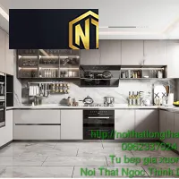 Tủ bếp đẹp, hiện đại, sang trọng do Nội thất Ngọc Thịnh thiết kế